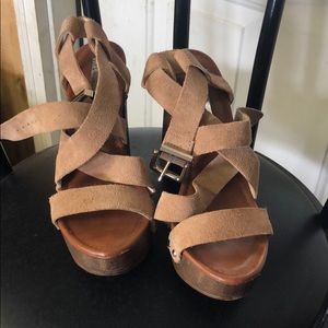 Tan heels